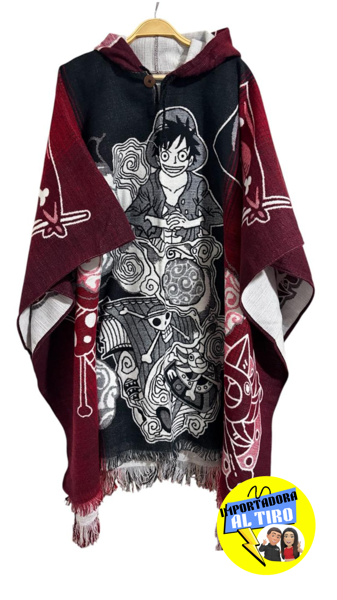 One Piece con Monkey D. Luffy Rojo