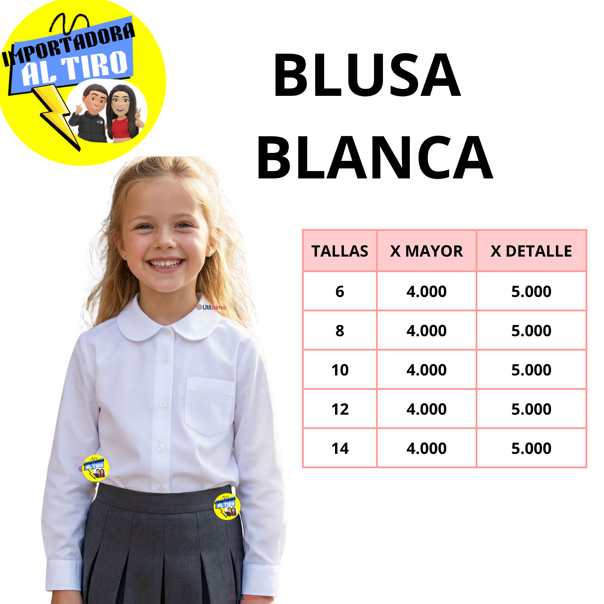 BLUSA BLANCA