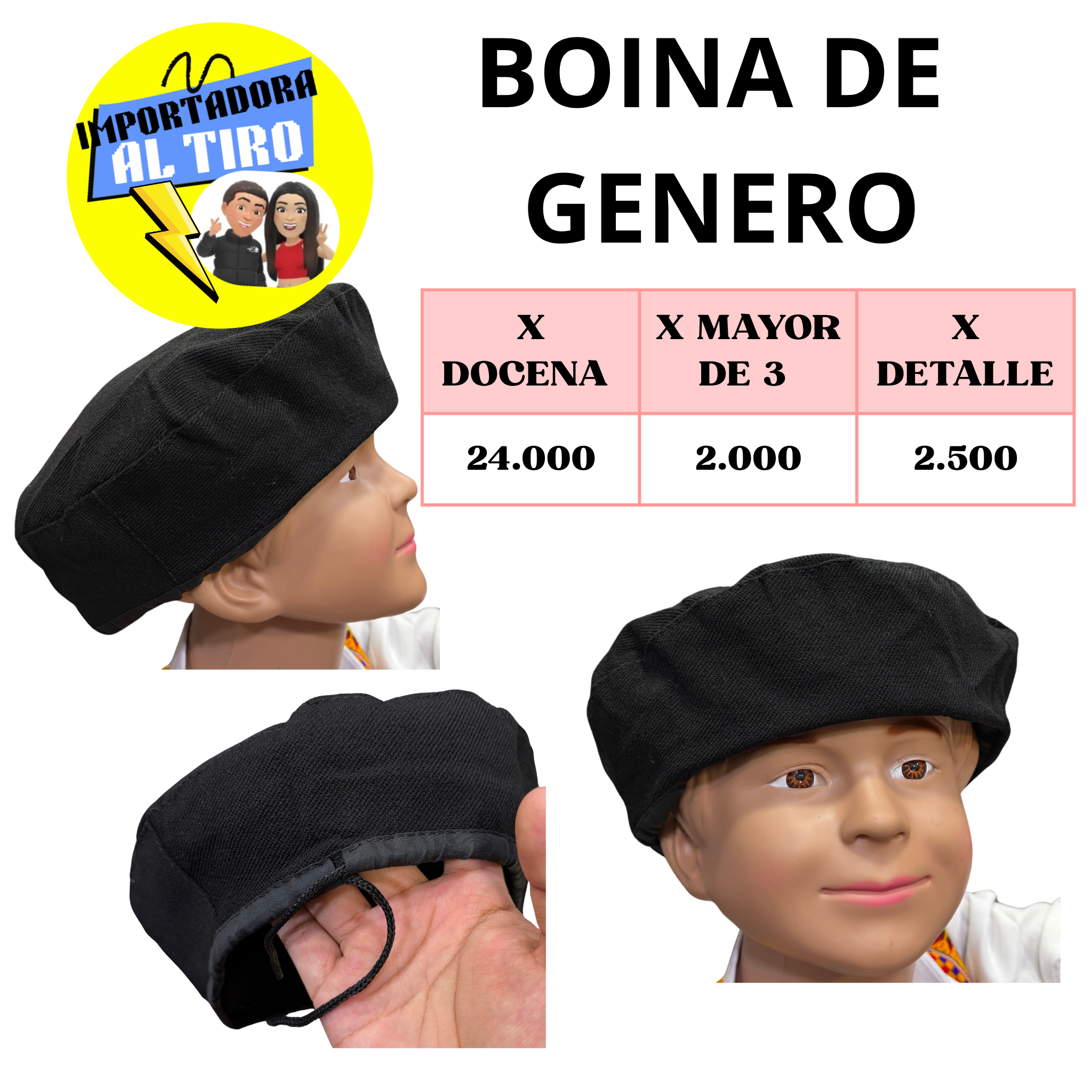 BOINA DE GENERO