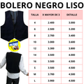 BOLERO NEGRO