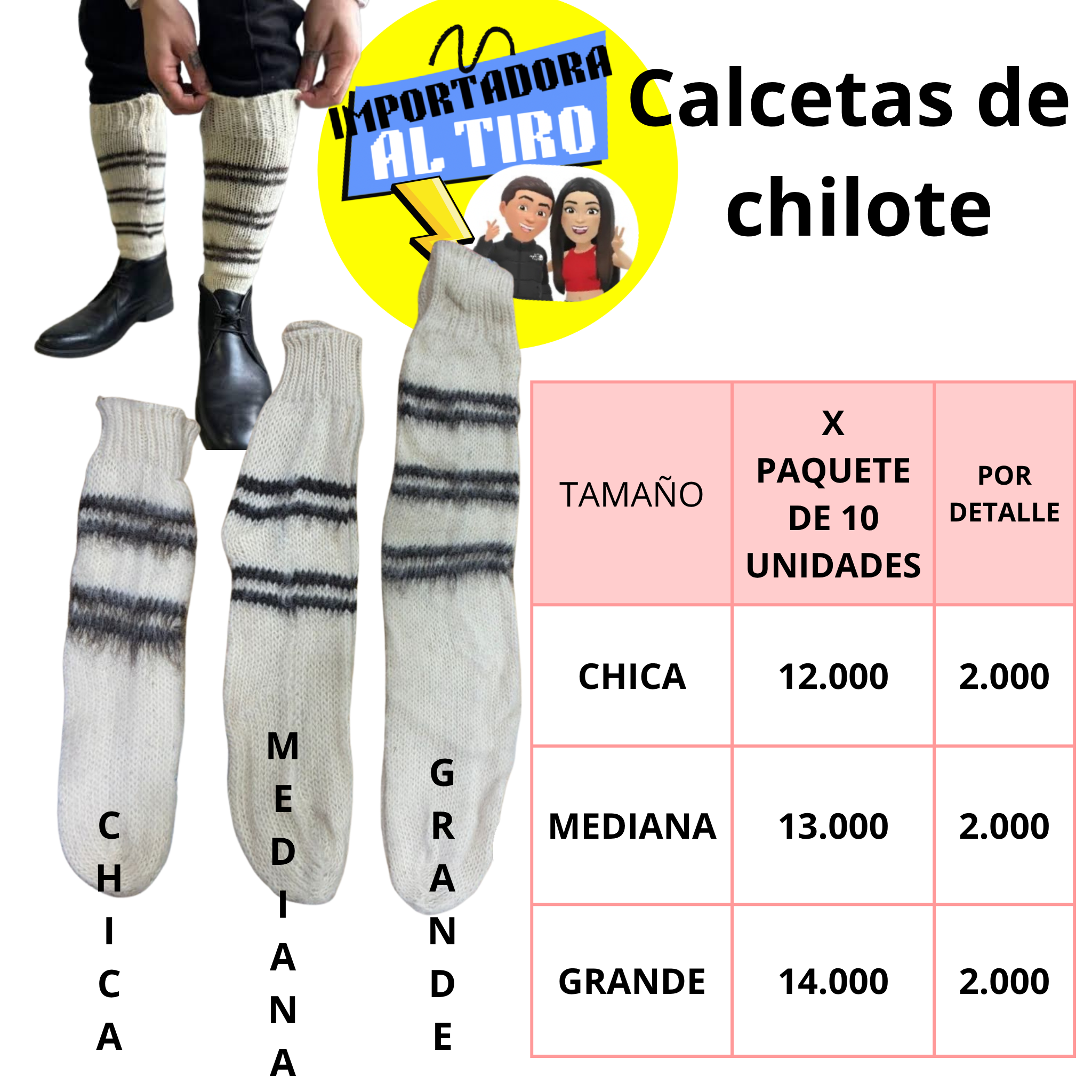 CALCETA CHILOTE