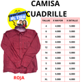CAMISA CUADRILLE ROJA