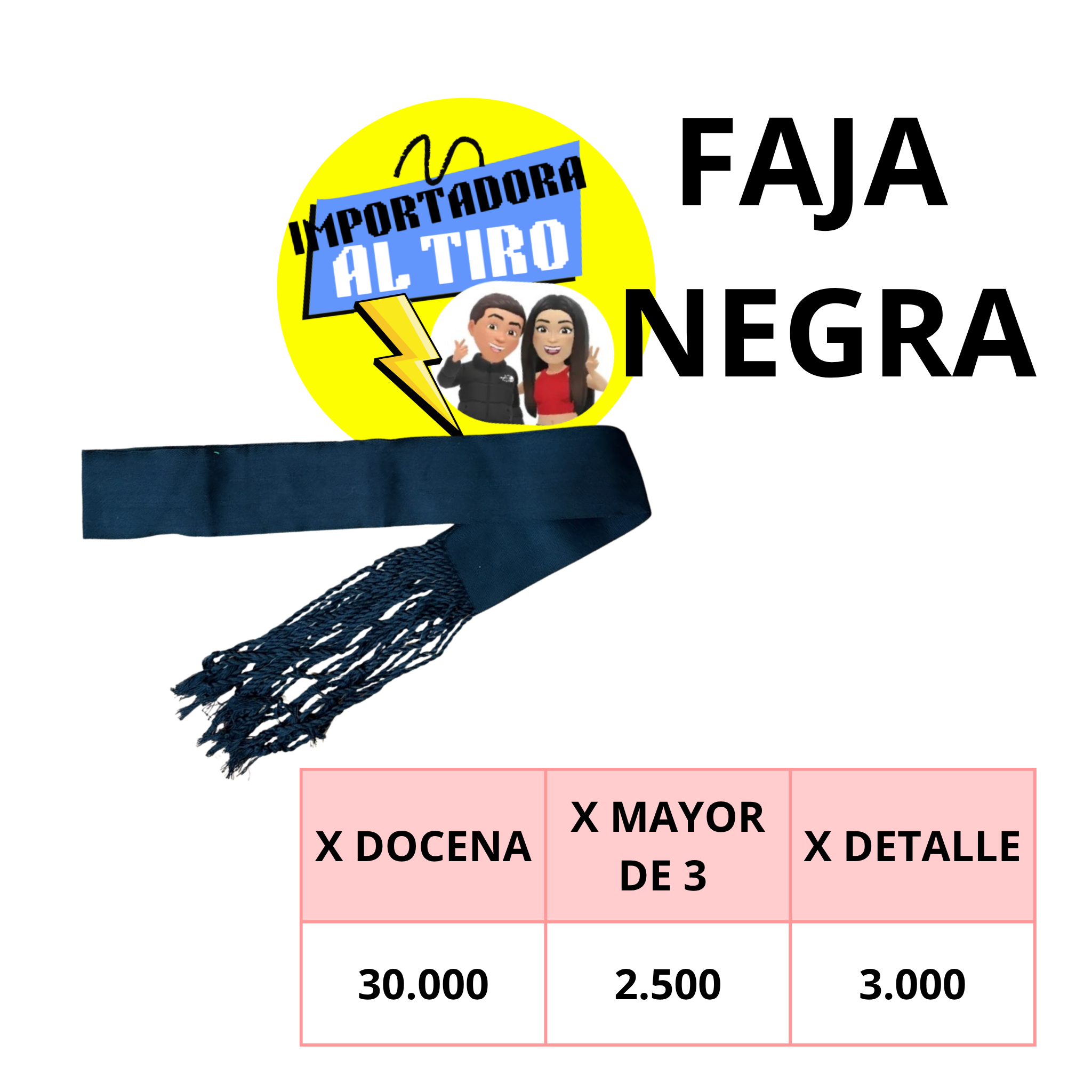 FAJA NEGRA