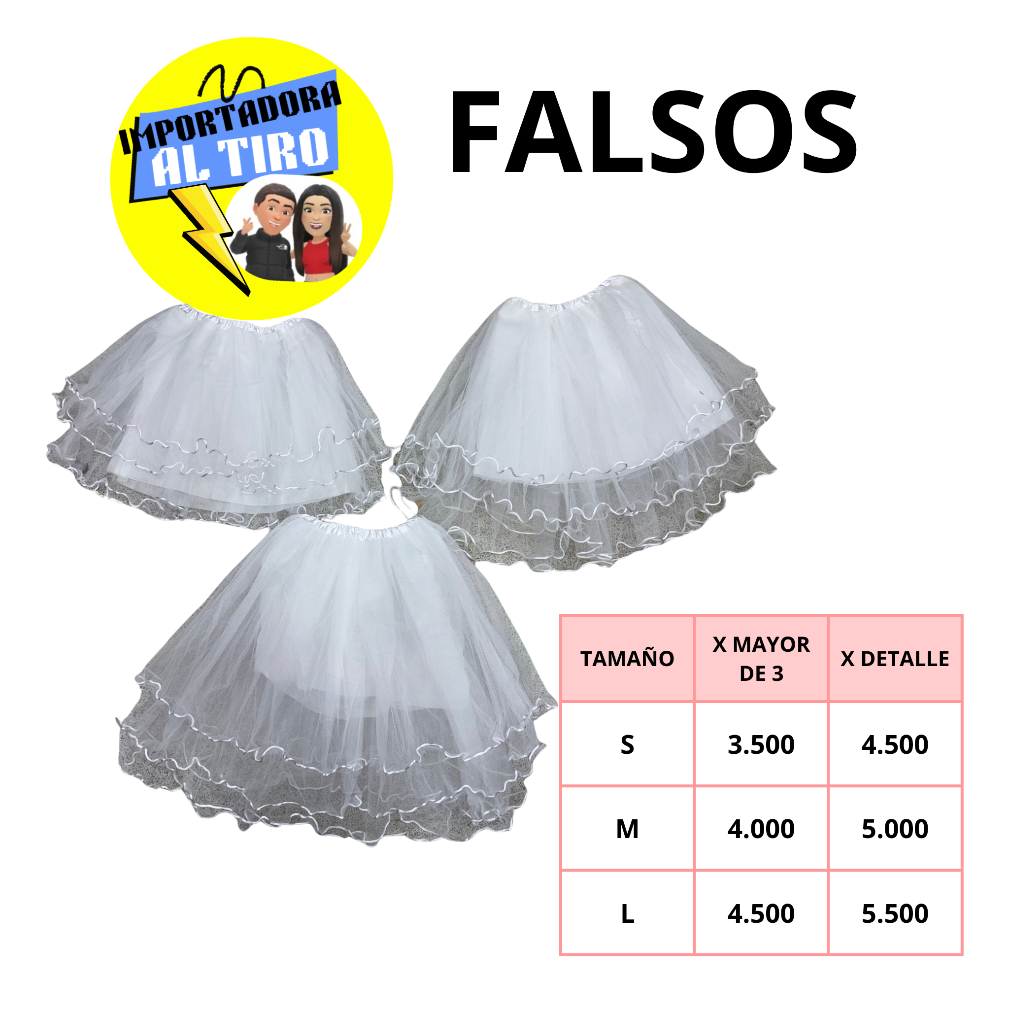 FALSOS DE 3 CAPAS