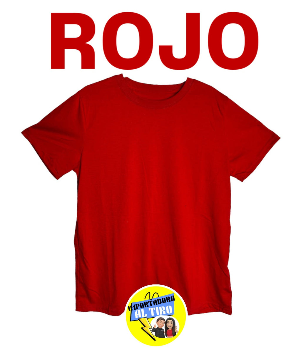 POLERA ALGODÓN EMBALAJE (+200 UNIDADES)