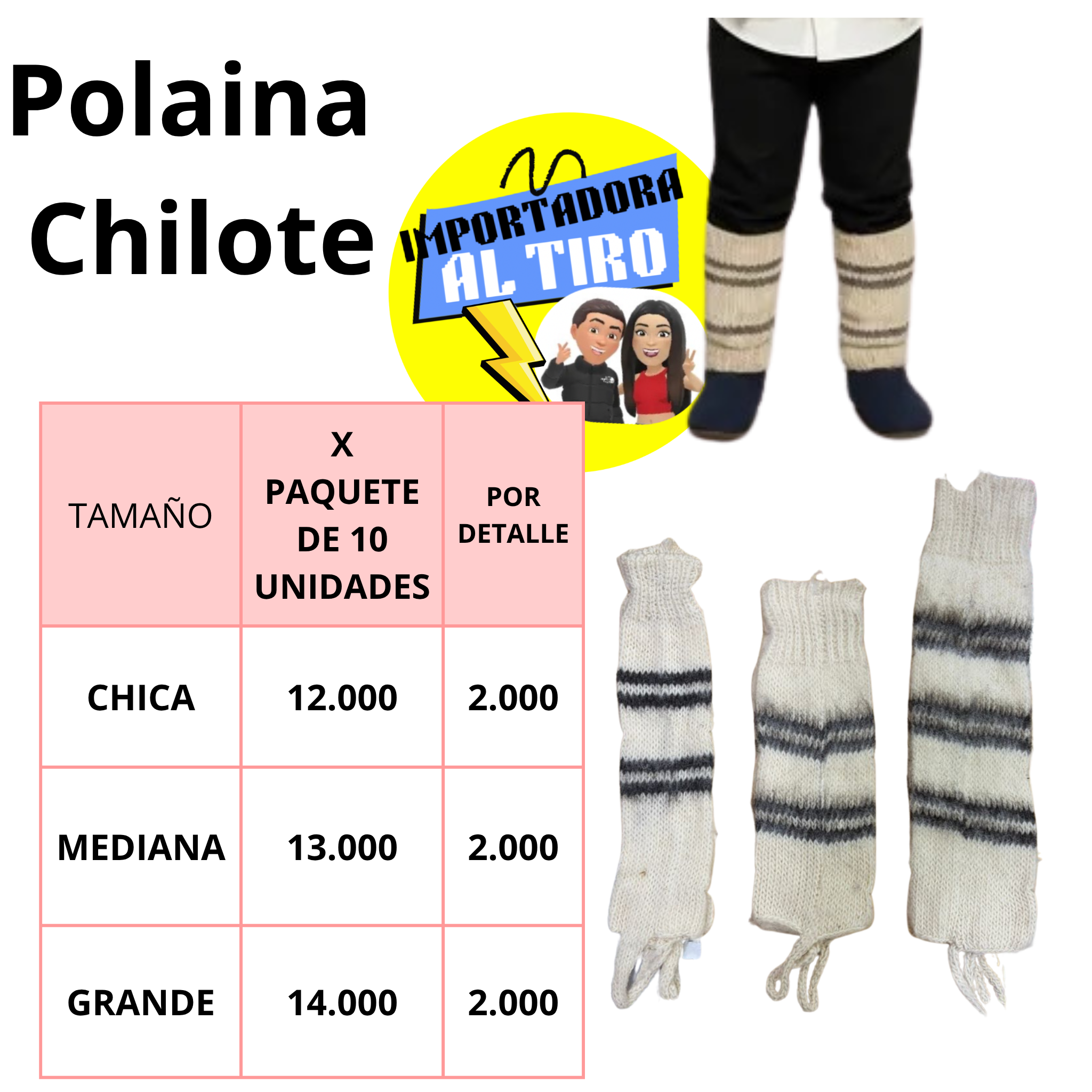 POLAINA CHILOTE