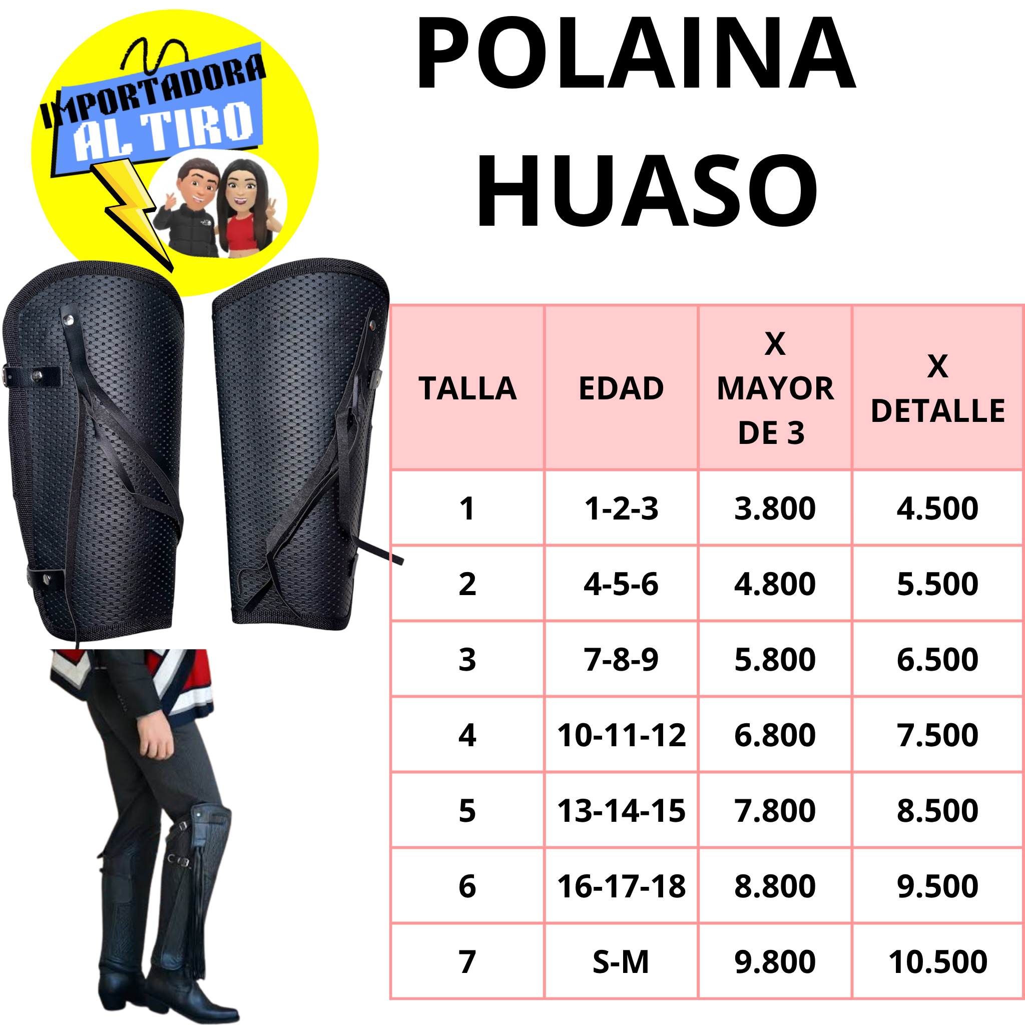 POLAINA DE HUASO