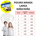 POLERA ALGODÓN MANGA LARGA