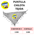 PUNTILLA CHILOTA TEJIDA