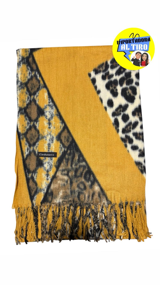 COQUETA MOSTAZA PRINT