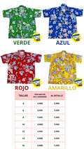 GUAYABERA O HAWAIANA
