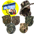 Docena Legionario camuflado con tapabocas desmontable